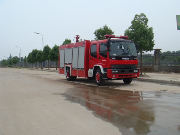 江特牌JDF5152GXFSG60/A型水罐消防车